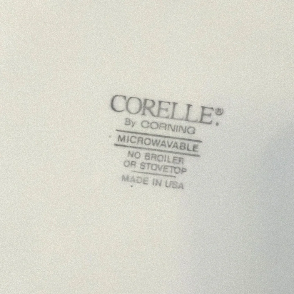 Vintage Corelle by Corning Christmas WINTER HOLLY Oval Serving PLATTER - EUC